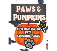 Paws and Pumpkins: Cute Halloween Pets Coloring Pages