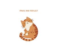 Paws and Reflect: relaxing colouring book