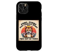 PAWS CLAWS AND FLAWLESS ROWS WELL TWO OUT OF THREE Custodia per iPhone 11 Pro