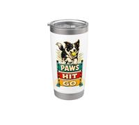 PAWS HIT GO Flyball Cane Staffetta Corsa Bicchiere termico in acciaio inox doppia parete