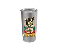 PAWS HIT GO Flyball Cane Staffetta Corsa Bicchiere termico in acciaio inox doppia parete