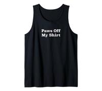 Paws Off My Shirt Canotta