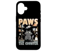 Paws off the counter Custodia per iPhone 16