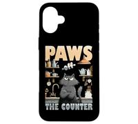Paws off the counter Custodia per iPhone 16 Plus