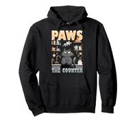Paws off the counter Felpa con Cappuccio