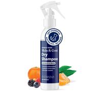 Paws onesto shampoo a secco per cani - Formula spray senza risciacquo che riduce il prurito pulire l'idrata pelle secca e il cappotto puzzolente aiut