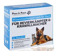 PAWS& PATCH Set miscela di fiori secondo il Dr. Bach 30 g Globuli