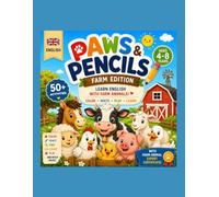 Paws & Pencils: Farm Edition: English Activity Book