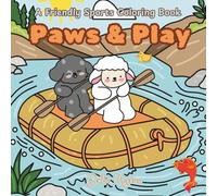 Paws & Play: A Friendly Sports Coloring Book