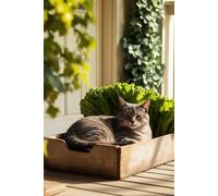 Paws & Produce: A Chill Cat Journal
