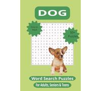 Paws & Puzzles: Dog Lover’s Word Search | 55 Themed Puzzles for Relaxation & Brain Boosting Fun: Easy Read Word Search puzzles for Adults, Seniors or Teens
