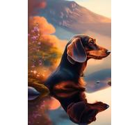 Paws & Reflect: A Dachshund Journal with 120+ Lined Pages for Writing: Cute Dog-Themed Notebook for Notes, Ideas, and Daily Reflections
