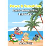 Paws & Sunshine: Summer Animal Coloring Book for Kids