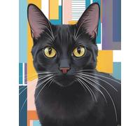 Paws, Whiskers & World Domination: A Black Cat Notebook: Glossy cover. 110 lined pages, 7.5" x 9.25”
