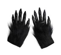 Paws Wolf, 2x Guanti Mannari Wolf Claws Hands - Divertenti Di Costume Halloween, Artigli Spaventosi Per Ragazzi