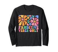Pawsitive Vibes Solo Tecnico Assistente Tecnico Veterinario Maglia a Manica