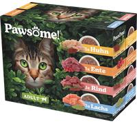 Pawsome! Adult Multipack 12 x 85 g - 1.020 g