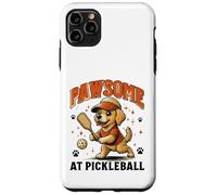 Pawsome At Pickleball Carino Cucciolo Amante Sport Custodia per iPhone 11 Pro Max