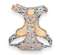 Pawsome Paws Boutique Pettorina per cani Winnie the Pooh, grande, resistente, design Disney, regolabile, con finiture riflettenti e fibbia robusta
