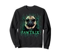 PAWTRIX - Divertente carlino giallo in un film iconico, Natale Felpa
