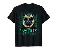 PAWTRIX - Divertente carlino giallo in un film iconico, Natale Maglietta