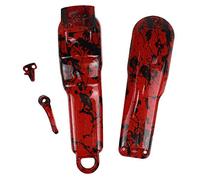 PawwJoy Clipper - Kit di copertura di ricambio per tagliacapelli Wa-hl 8148 8591, custodia protettiva rimovibile anteriore e posteriore, colore: rosso