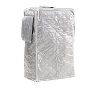 PawwJoy Copertura per gabbia per uccelli in alluminio non tessuto impermeabile isolato con cerniera per riposo notturno e protezione dal freddo - L