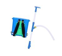 PawwJoy Erogatore manuale versatile professionale robusto del cereale di capacità del secchio 25L dello zaino manuale