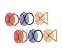 PawwJoy Maniglie adesive per armadi e porte del frigorifero, 6 pomelli dal design semplice per una facile installazione e un uso pratico