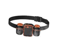 PawwJoy Mini ventilatore a vita ricaricabile USB con cintura ventola di raffreddamento forte vento per ciclismo arrampicata casa estate spiaggia campeggio - A