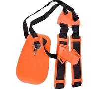 PawwJoy Weed Eater - Tracolla per decespugliatore Stihl FS40 FS55 FS56 FS80 FS85 FS90 FS90R FS100RX FS110 FS120 FS130 FS200 FS240 FS250 KM55 KM56 KM90 KM130 Imbracatura 4119 710 9001 (arancione)