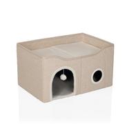 PAWY EB - Cuccia chiusa per gatto Beige