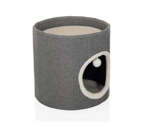 PAWY R - Cuccia chiusa per gatto Grigio
