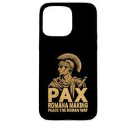 Pax Romana Fare Pace alla Via Romana Impero Romano Custodia per iPhone 15 Pro Max