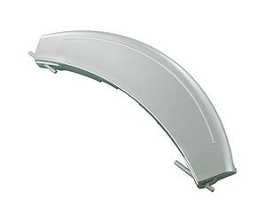 Paxanpax - Maniglia in plastica compatibile con BSH Bosch WAE Maxx 7 VarioPerfect/WM14E iQ300 VarioPerfect Series, argento, 19-BS-63