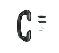 Paxanpax - Maniglia universale in plastica per frigorifero, congelatore, colore: Nero