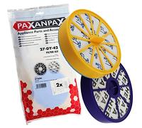 Paxanpax PFC357 - Set di filtri HEPA e lavabili per Dyson DC04 (confezione da 2), colore: Bianco