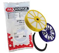 Paxanpax PFC358 - Set di filtri e guarnizioni compatibili HEPA e lavabili per Dyson DC07, confezione da 2, colore: Bianco