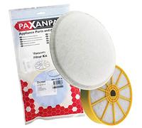 Paxanpax PFC361 - Set di 2 filtri compatibili per Dyson DC07, colore: Bianco