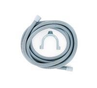 Paxanpax PLD1215 - Tubo di scarico e gancio, grigio, lunghezza 4 m, 29 mm e 22 mm