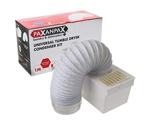 Paxanpax PLD156 - Kit condensatore interno per asciugatrice universale, include tubo, scatola e accessori.