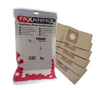 Paxanpax VB800, Sacchetti di Carta compatibili per Kirby Heritage 2, Legend 1&2, Generation 3, 4, 5 & 6, 2000 G2000, 2001 G2001, Ultimate G, Diamond, Sentria Pre 2009 Series (Confezione da 5), Marrone