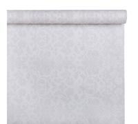 paxdun Class C048R-410-PEFC Airlaid Tovaglia a Rotolo con Pretaglio, Carta, Bianco, 480x120x0.1 cm