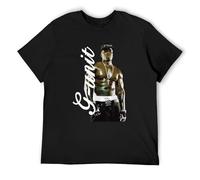 PAXINROU Bras Vintage 50 Cent G-Unit Rap Tshirt T-Shirt Black XXL