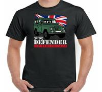 PAXINROU Defender of The Realm Mens Cotton T-Shirt Black S