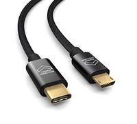 PAXO Cavo da USB C a micro USB da 0,5 m, ricarica dispositivi micro USB, cavo di ricarica, adattatore di ricarica, cavo dati, USB 2.0