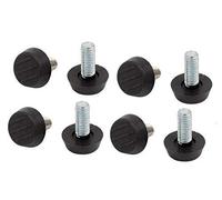 payanwin Piedini di livellamento regolabili a vite per mobili, con filettatura M8 (8 pezzi, 8 mm x 20 mm)