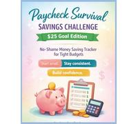 paycheck survival savings challenge: no-shame money saving tracker for tight budgets