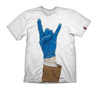 Payday 2 T-Shirt "Devil Horns" White Size S