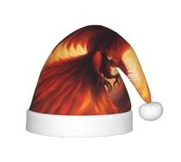 PAYDYLONA LuxuryA - Cappelli natalizi per bambini stampati con una bella fenice, perfetti come decorazione per la casa di Capodanno e per feste